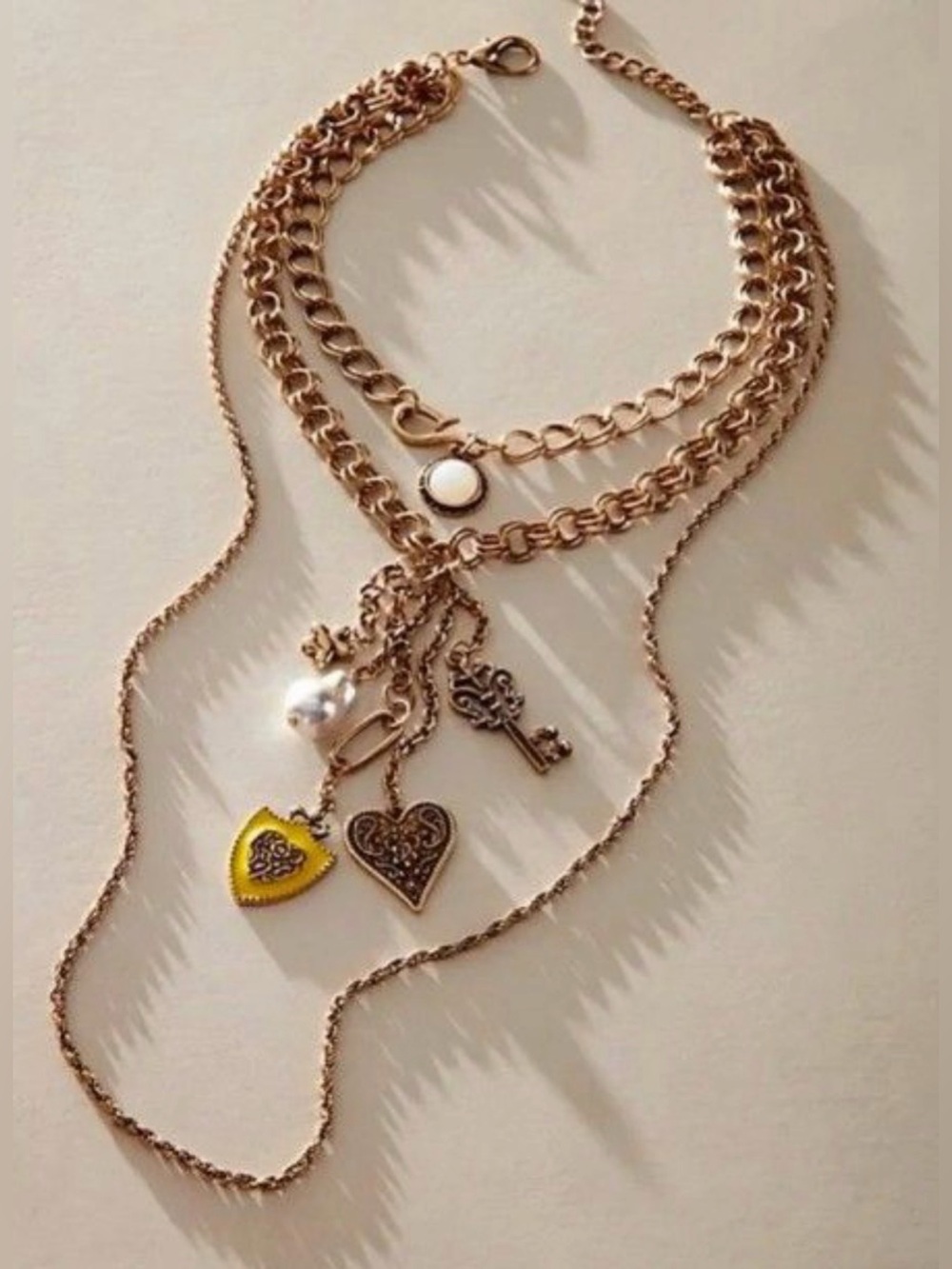 Free People | NWT | Tate Layer Necklace | Gold